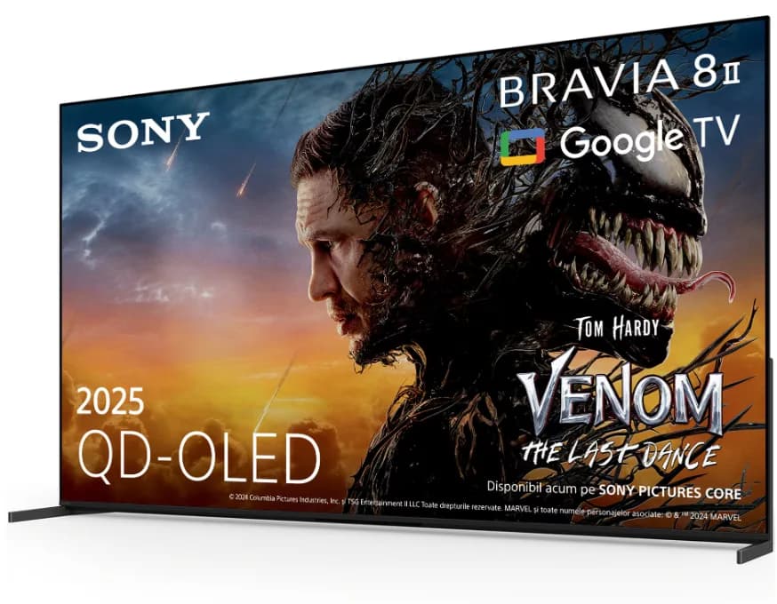 Televizor Sony BRAVIA 8M2 OLED 65XR8M2, 164 cm, Smart Google TV, 4K Ultra HD, 100 Hz, Clasa F — miniatură