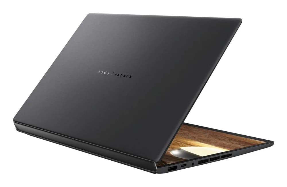 14 Zenbook DUO UX8407AA, 3K OLED 144Hz Touch, Procesor Intel® CoreTM Ultra X9 388H (18M Cache, up to 5.10 GHz), 32GB LPDDR5X, 1TB SSD, Intel Arc B390, Win 11 Pro, Moher Gray "UX8407AA-SN231X" — miniatură