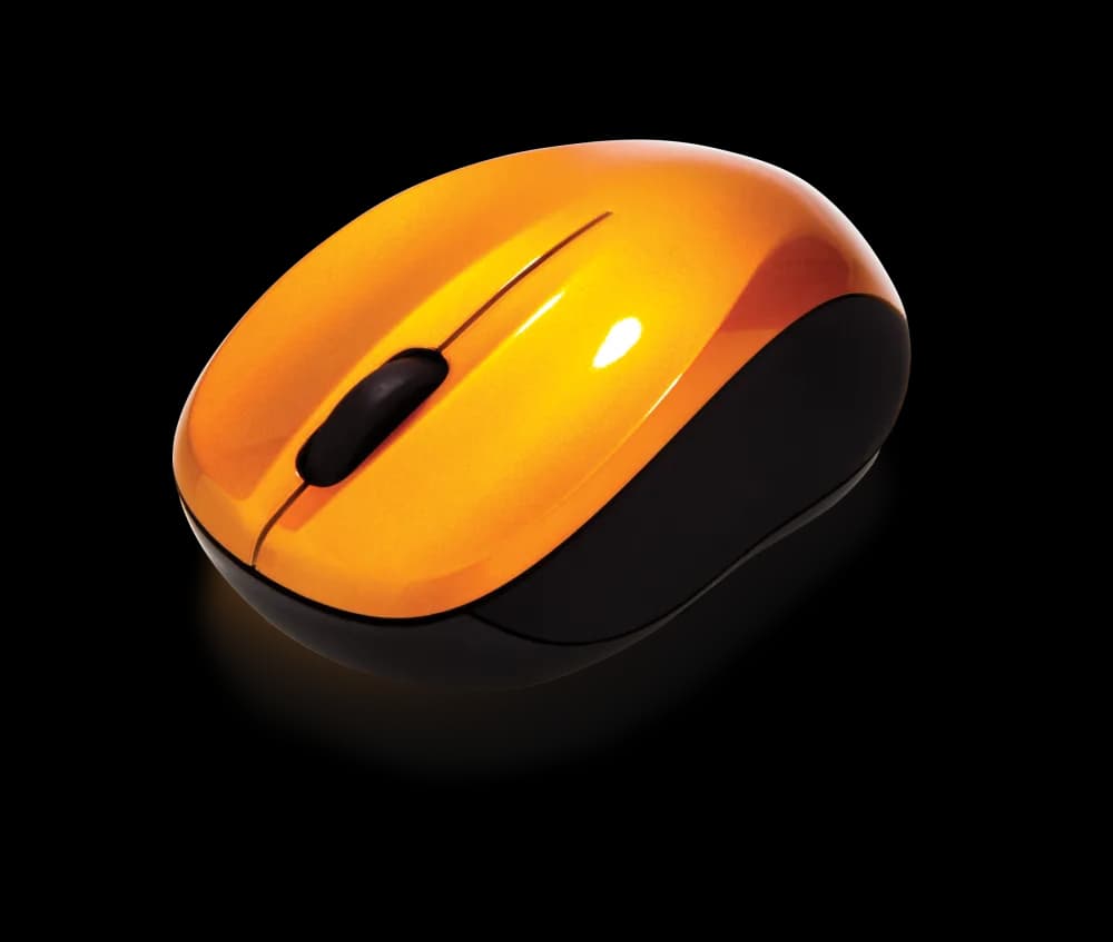 MOUSE VERBATIM FARA FIR NANO PORTOCALIU VULCANIC"49045" — miniatură