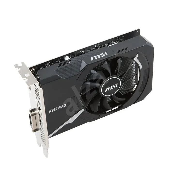 Placa video MSI GeForce GT 1030 AERO ITX 2GD4 OC, 2GB DDR4, 64-bit — miniatură