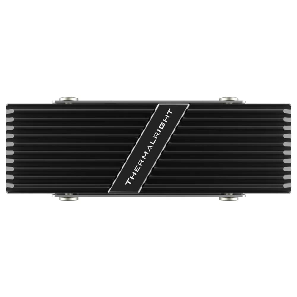 Cooler pasiv SSD Thermalright, tip A B, comaptibil SSD M.2 2280 , negru, "TR-M.2 2280 TYPE A B SSD" — miniatură