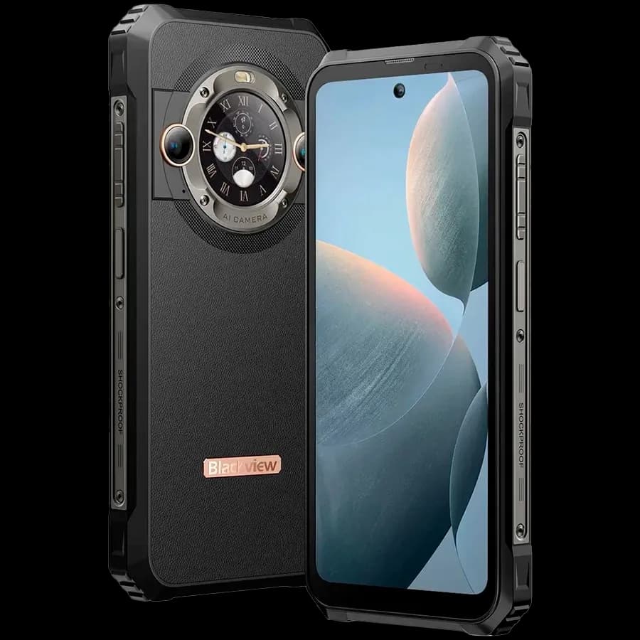 Blackview BL9000 5G 6.78" Corning 7th FHD+IPS 1080x2460,12GB/512GB, 50MP Front/13MP+50MP Back Camera,8800mAh,Type-C, Android 13,Dual SIM, SD,Interstellar Black "BVBL9000-B_EU"