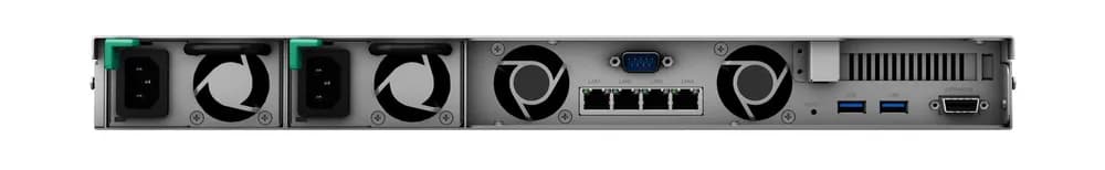 NAS SYNOLOGY, Rack, HDD x 4 | M.2 S-ATA x 2, capacitate maxima 64 TB, memorie RAM 8 GB, RJ-45 (Gigabit) x 4, porturi PCI-E3.0x8 | USB 3.0 x 2 | eSATA, "RS1619xs+" — miniatură