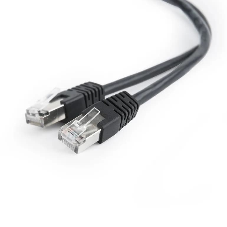 PATCH CORD UTP SPACER Cat5e, cupru-aluminiu, 10 m, negru, AWG26, "SP-PT-CAT5-10M-BK"