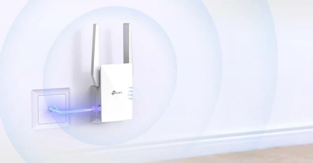 Range Extender TP-link RE505X, AX1500, OneMesh™, Dual-Band, Gigabite — miniatură