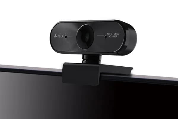 CAMERA web A4TECH, Full HD rez 1920 x 1080, USB 2.0, microfon, autofocus, 75grade vizibilitate, negru, "PK-940HA" — miniatură