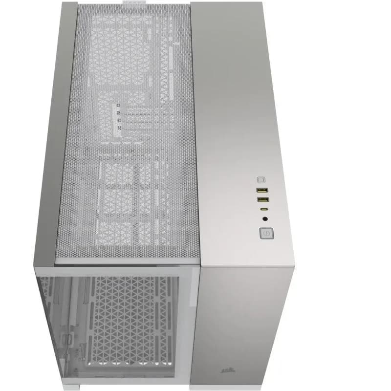 Carcasa CORSAIR 2500X, RGB, Mid Tower, Grey — miniatură