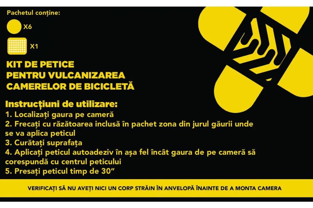 KIT PETICE PEGAS AUTOADEZIVE 6 PETICE, RAZATOARE, MANUAL DE INSTRUCTIUNI, CULOARE ALB — miniatură