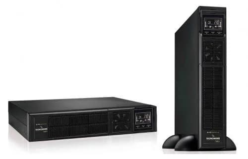 UPS Tecnoware "EVO DSP PLUS", Online, Tower/rack, 2160 W, fara AVR, IEC x 8, display LCD, back-up 11 - 20 min. "FGCEDP2402RTIEC"
