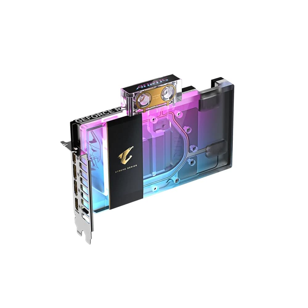 VGA PCIE16 RTX5080 16GB GDDR7/N5080AORUSX WB-16GD GIGABYTE "GV-N5080AORUSX WB-16GD 1.0" — miniatură