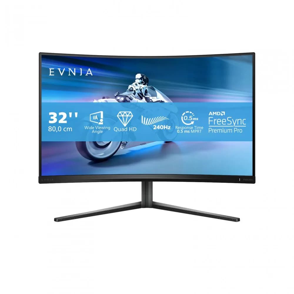 Monitor Consumer Philips Evnia 5000 32M2C5500W, 31.5", 2560 x 1440 pixeli, Black — miniatură