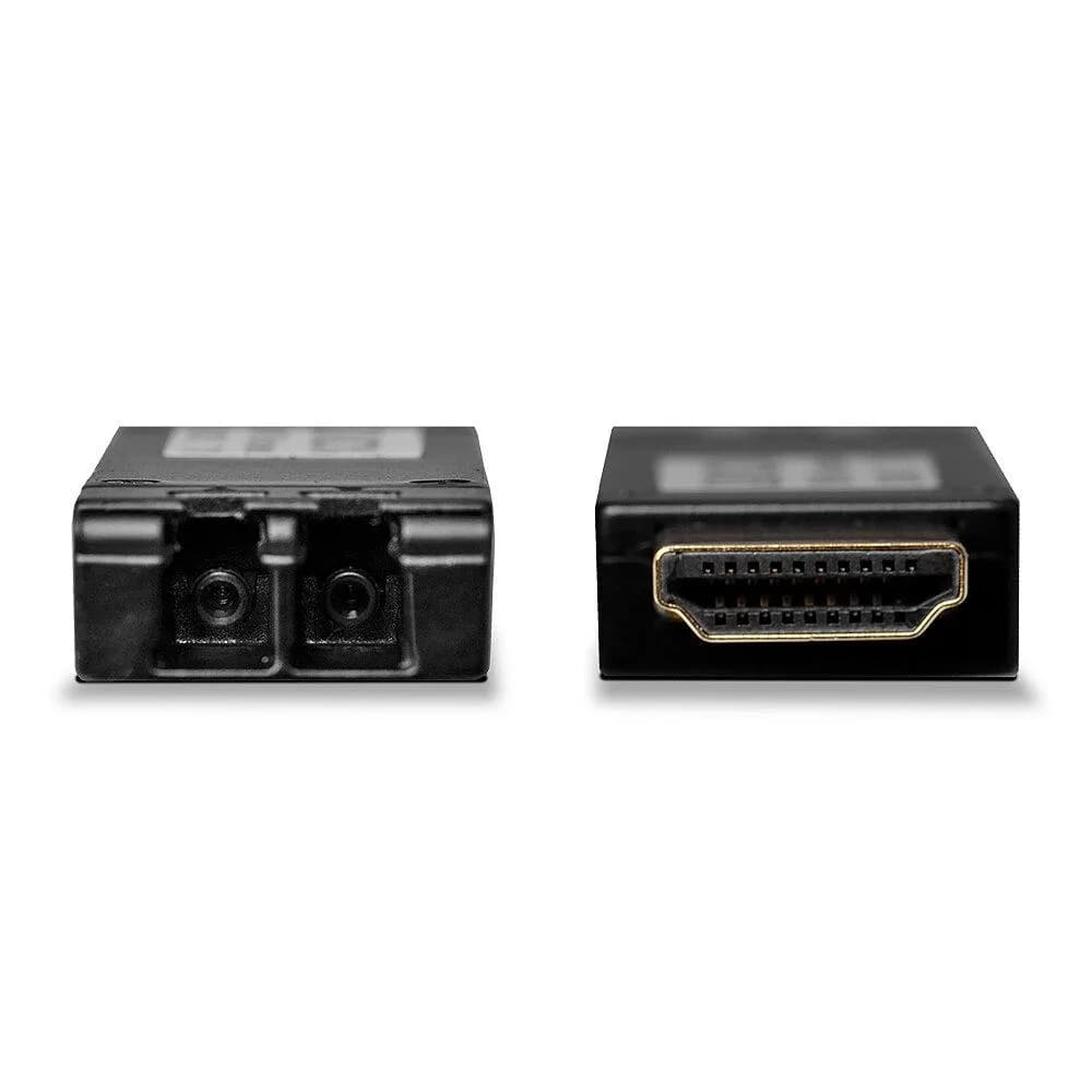 Extender Lindy fibra optica, distanta maxima 300m, latime de banda suportata 10.2Gbps, rezolutie maxima 3840x2160@60Hz 4:2:0 8bit, negru — miniatură