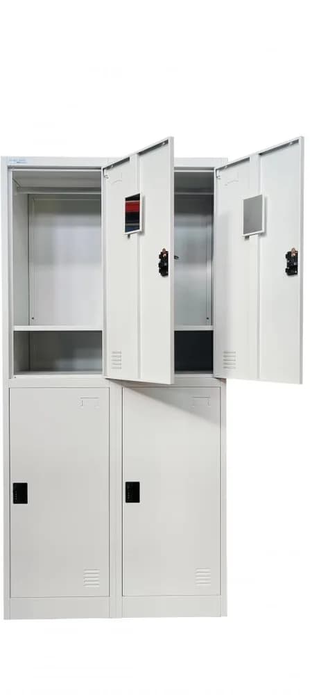 VESTIAR METAL CU 4 USI — miniatură