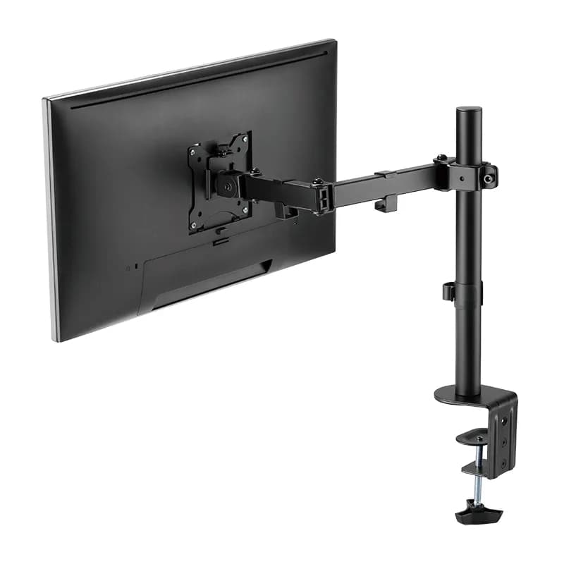 SUPORT de birou LOGILINK, pt 1 TV/monitor plat, diag. max 32 inch, rotatie, inclinare, pivotare, max 8 kg, "BP0097" — miniatură