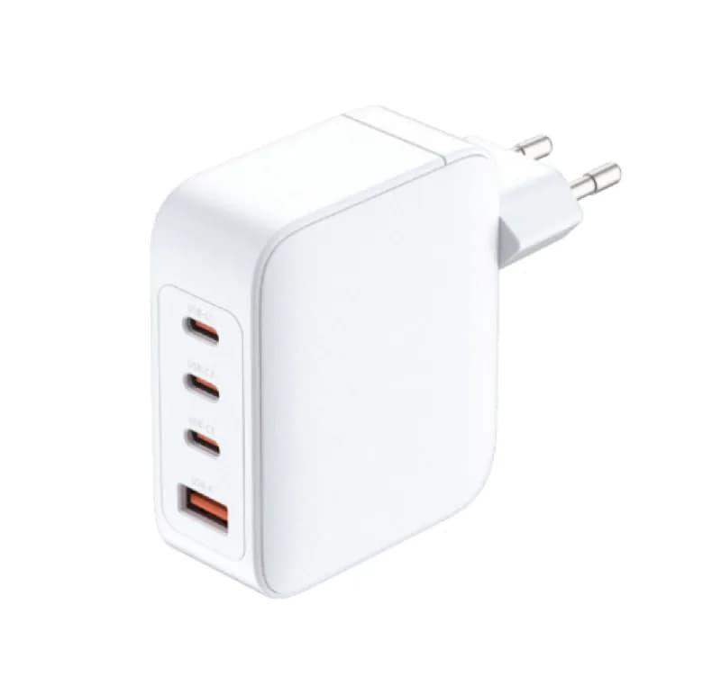 Incarcator Retea D-Link 140W GaN Charger, 140 W, 3 porturi, Alb