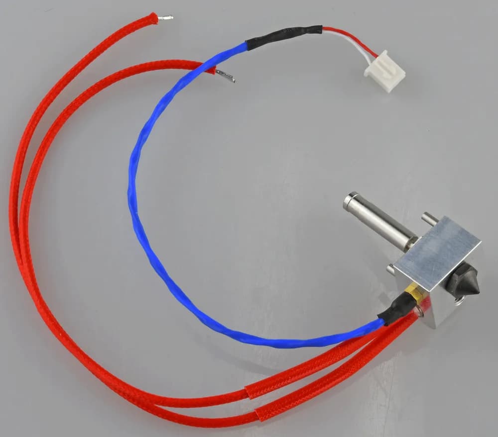 Hotend Flashforge Creator 3 Pro Left Assembly – Hardened Steel – 0,4 mm — miniatură