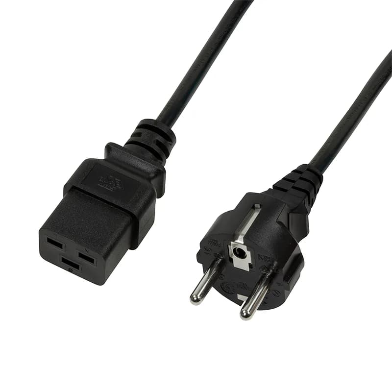 CABLU alimentare LOGILINK 1.8m, intrare Schuko, iesire C19, 16A, testat VDE, 3x1mm, black, "CP152"