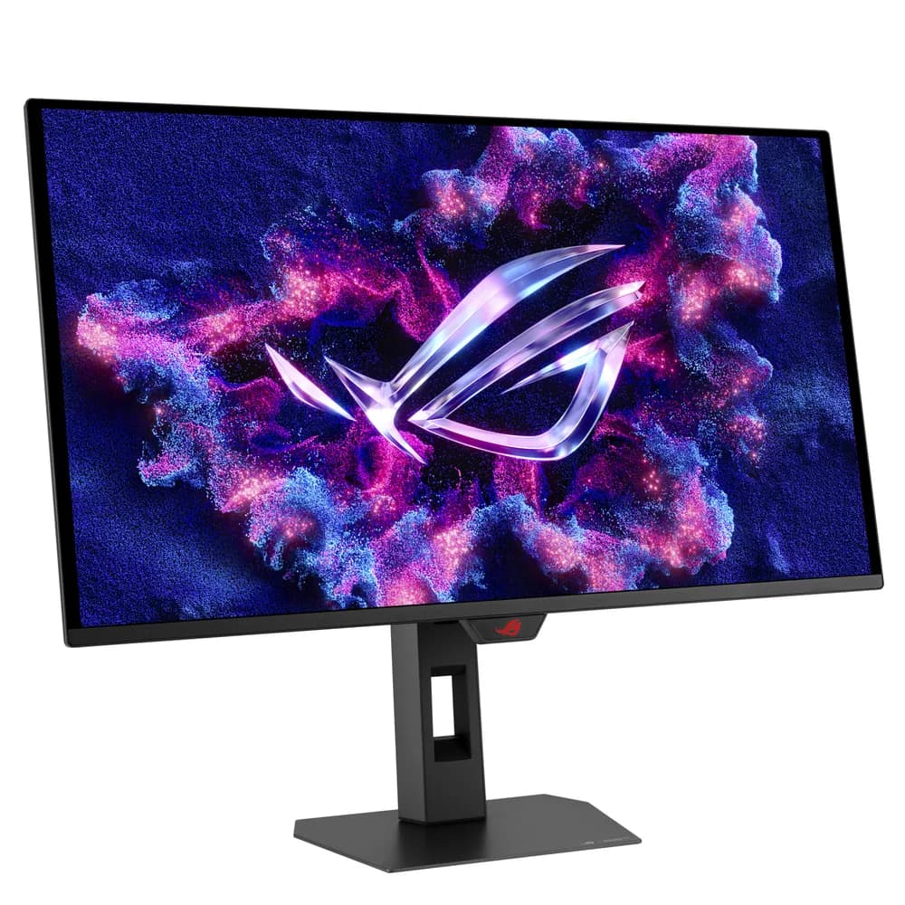Monitor Gaming QD-OLED ASUS ROG Strix OLED 26.5" XG27AQDPG, QHD (2560 x 1440), HDMI, DisplayPort, Pivot, 500 Hz, 0.03 ms (Negru) "90LM0C50-B01971" — miniatură