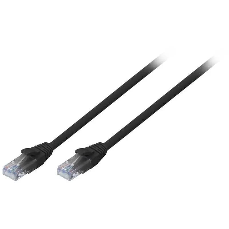 Cablu retea Lindy LY-48078 2m Cat.6 U/UTP, Black — miniatură