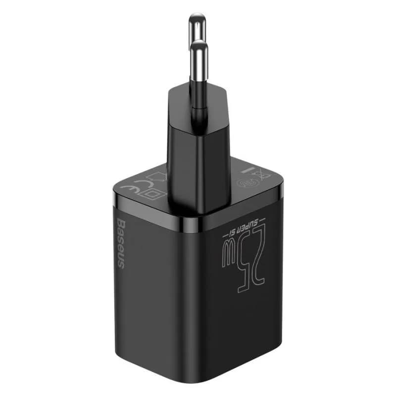 Incarcator retea Baseus Super Si, 25W, 1 port, Negru — miniatură