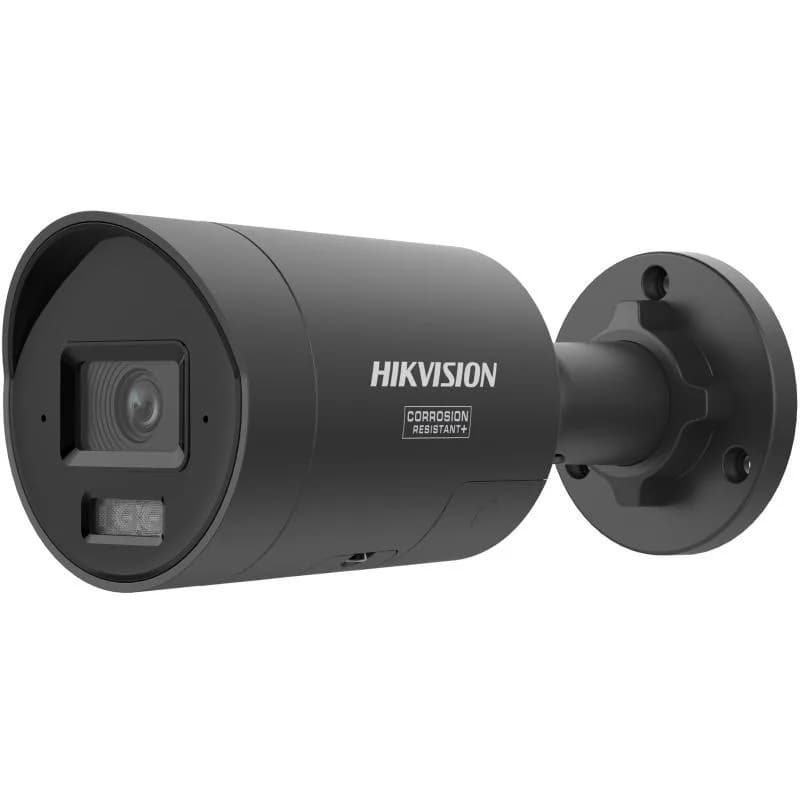 Camera de supraveghere IP Bullet 6MP Smart Hybrid Light with ColorVu Hikvision DS-2CD2067G3-LI2UY/SL(2.8MM)/BK, lentila fixa 2.8mm, iluminare min: Color: 0.0001 Lux @ (F1.0, AGC ON),0 Lux cu IR 40m, microfon incorporat, difuzor incorporat, interfata audio: 1/1, slot card de memorie