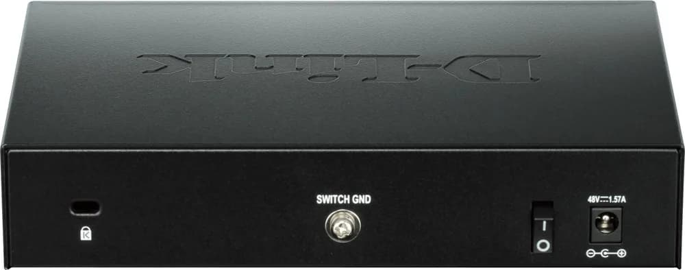 SWITCH PoE D-LINK Smart 8 porturi Gigabit (8 PoE) + 2 porturi SFP, IEEE 802.3af/at, carcasa metalica, rackabil, "DGS-1210-08P" — miniatură