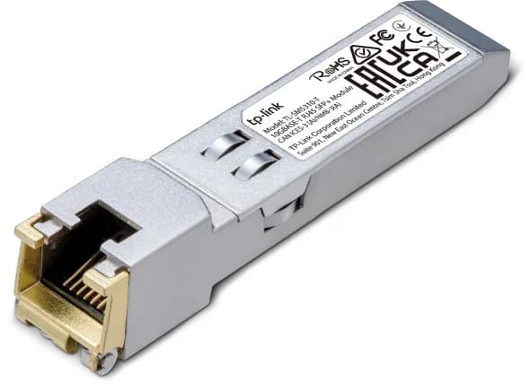 Modul SFP+ TP-Link 10G BASE-T RJ45 SFP+, 10GBASE-T: UTP cat.6a or above (max. 30m), "SM5310-T"