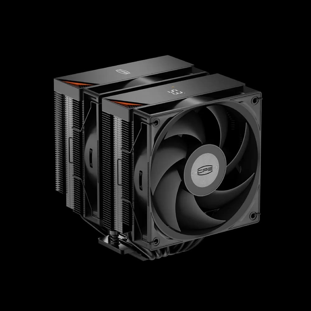 COOLER PCCooler "RT620 Pro Digital ARGB" skt. Intel si AMD, racire cu aer, vent. 2 x 120mm, 500 - 2200 rpm, 6 heatpipes, inaltime 158mm, iluminare ARGB,"RT620Pro Digital BK"