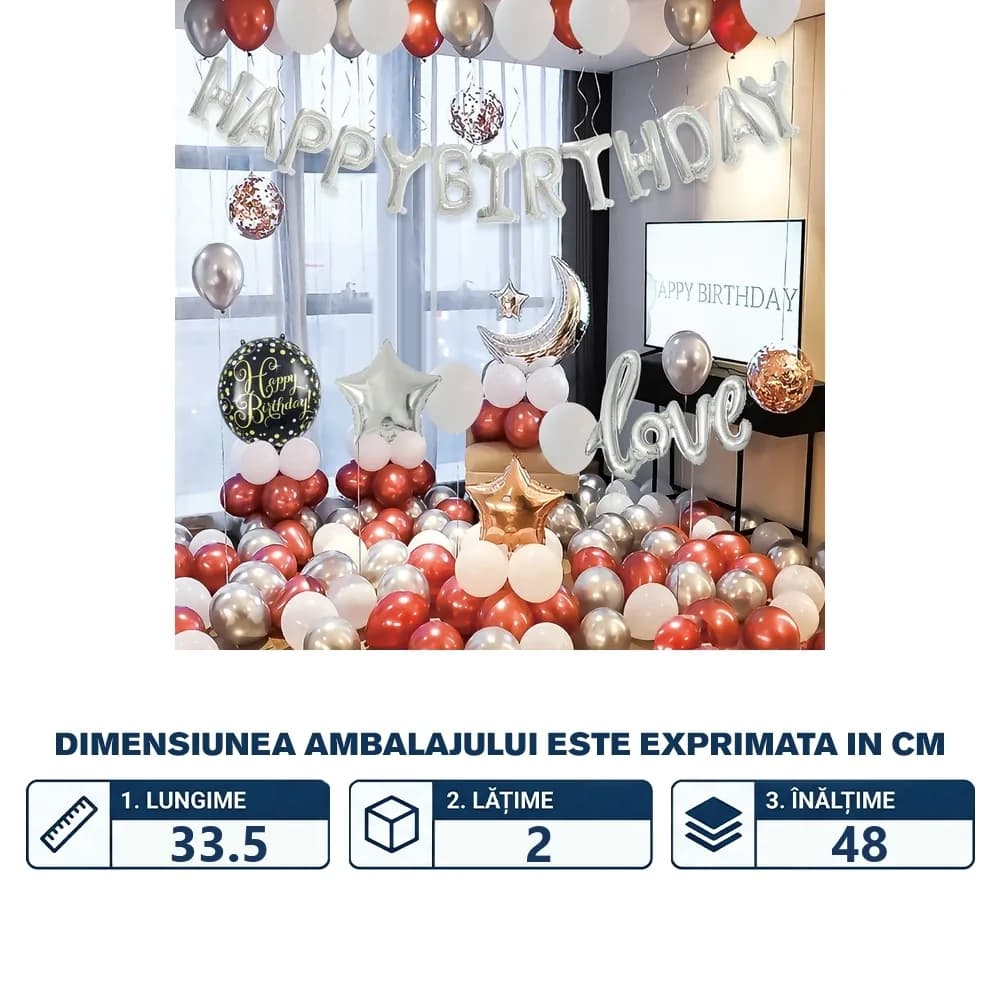 Set baloane pentru arcada — miniatură