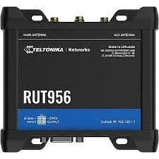ROUTER LTE Teltonika "RUT956", 1 x WAN port 10/100 Mbps, 3 x LAN port 10/100 Mbps, Wi-Fi 802.11b/g/n, 4G (LTE) Cat 4 viteza max. 150 Mbps, 3G 21 Mbps, 2G 236.8 kbps "RUT956200000"