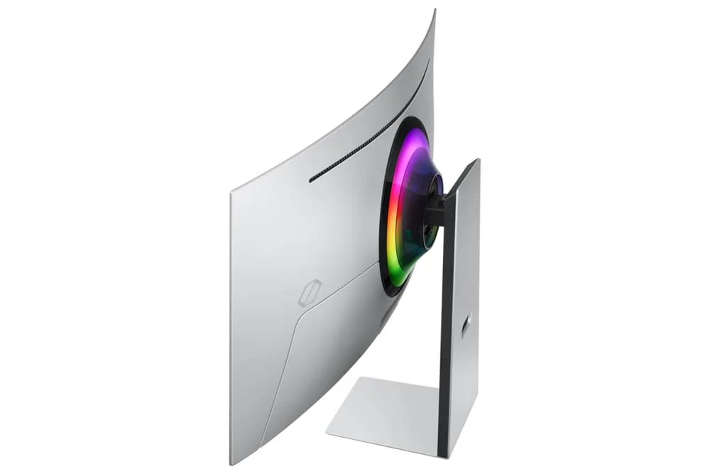 Monitor Samsung 34" LS34DG850SUXDU, Curvature: 1800R, Diagonal (inch): 34, Diagonal (cm): 86, Aspect ratio: 21:9, Panel: OLED, Resolution: 3440x1440, Refresh Rate: 175Hz, Response time GtG: 0.03ms, Brightness (max): 250 cd/m², Contrast (static) : 1M:1, Viewing angle: 178/178, Color Gamut Type — miniatură