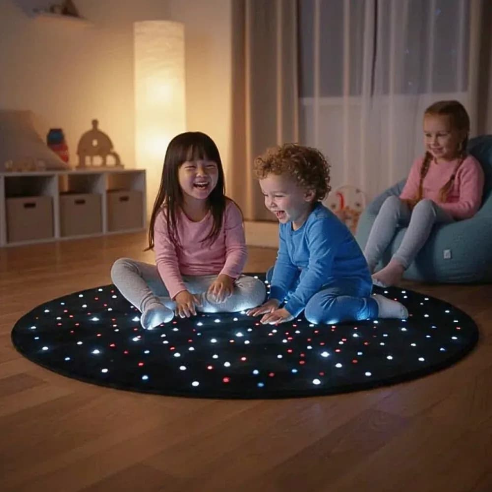 Covor Senzorial LED Rotund 95cm diametru — miniatură