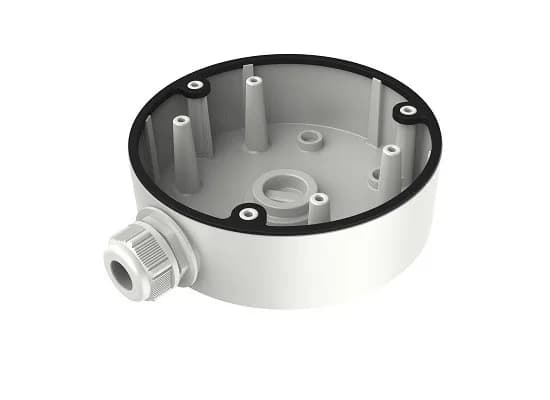 ACCESORII camere supraveghere HIKVISION, doza conexiuni pt. camere dome, montare perete, aliaj aluminiu, 137 mm, "DS-1280ZJ-DM21"