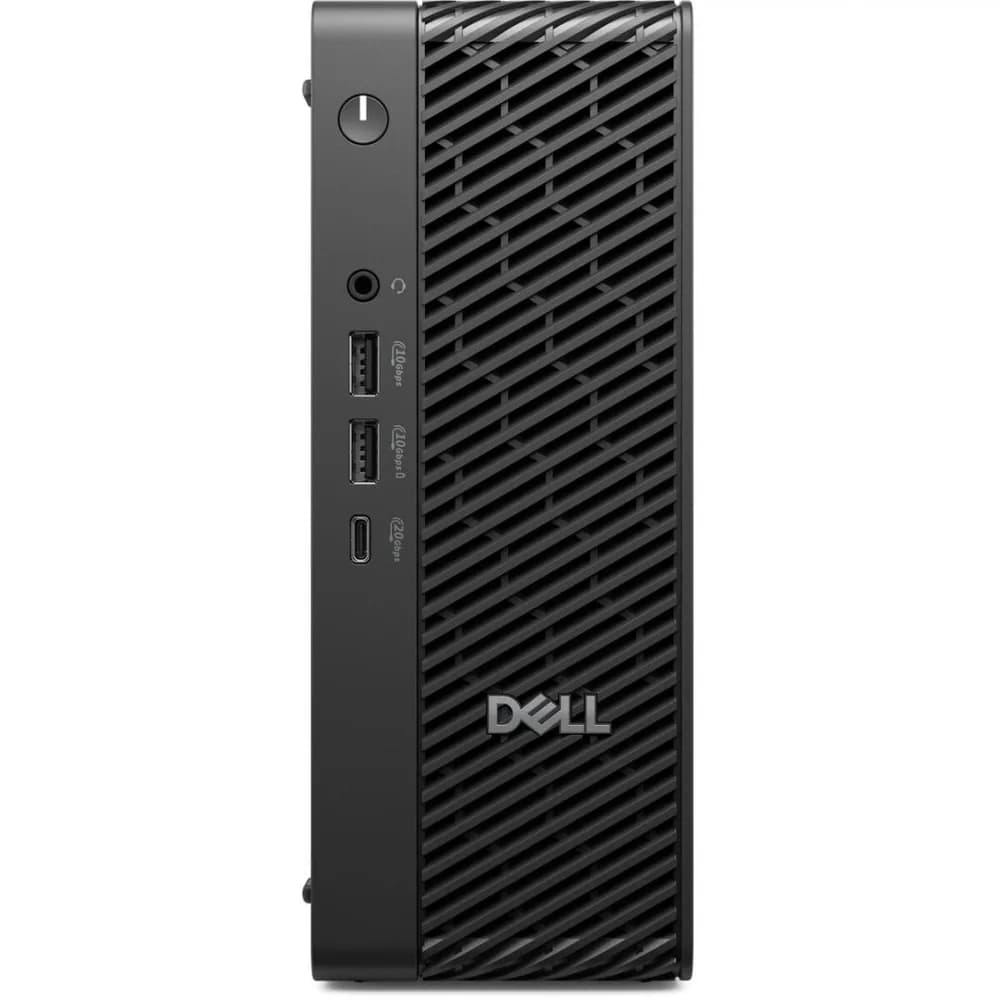 Desktop Workstation Dell Pro Max Micro FCM2250 cu procesor Intel Core Ultra 7 265 pana la 5.3 GHz, 16 GB DDR5, 512GB SSD, RTX A4000, Linux, Negru