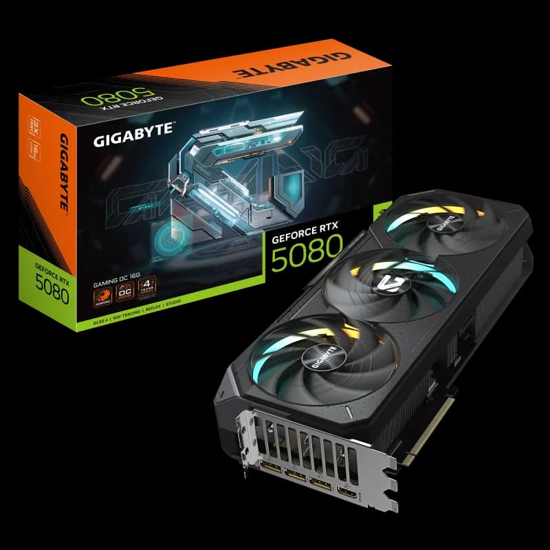 Placa video Gigabyte GeForce RTX 5080 GAMING OC, 16GB GDDR7, PCI Express 5.0, 256bit