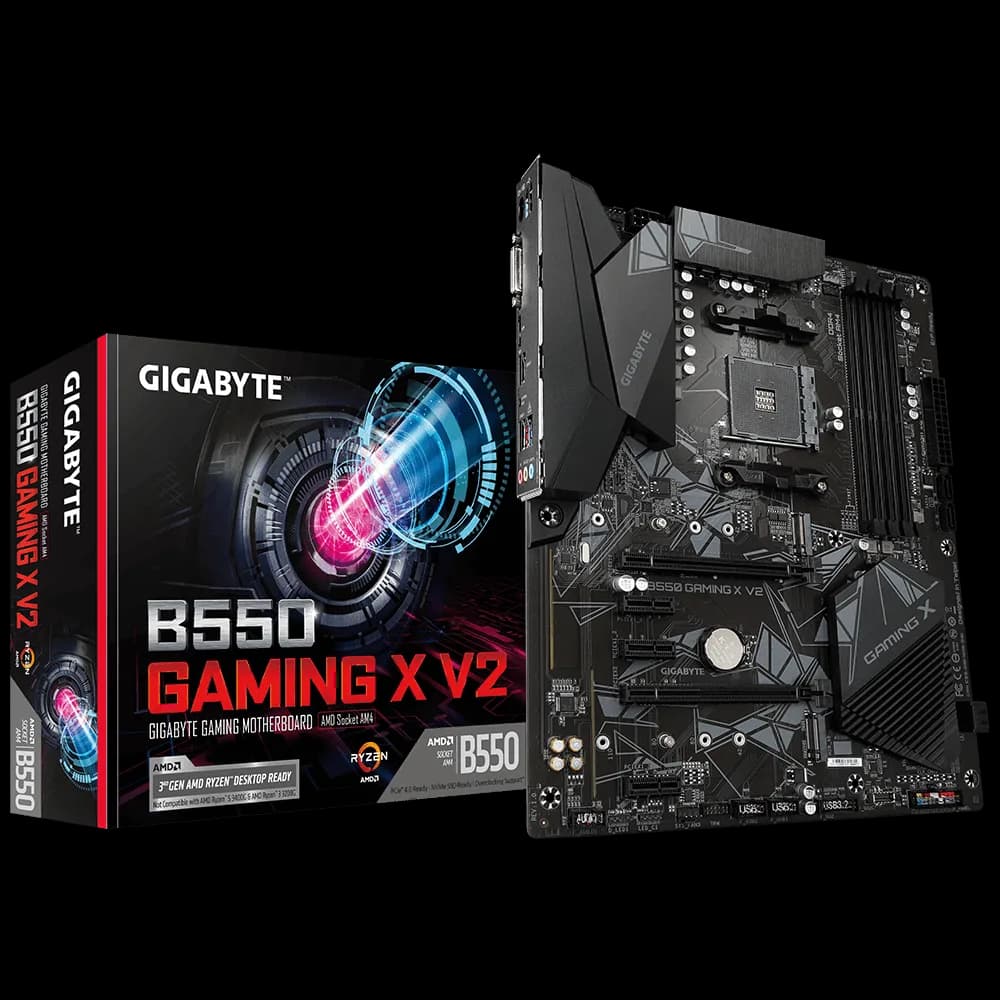 Placa de baza Gigabyte B550 Gaming X V2, Socket AM4, DDR4, ATX — miniatură