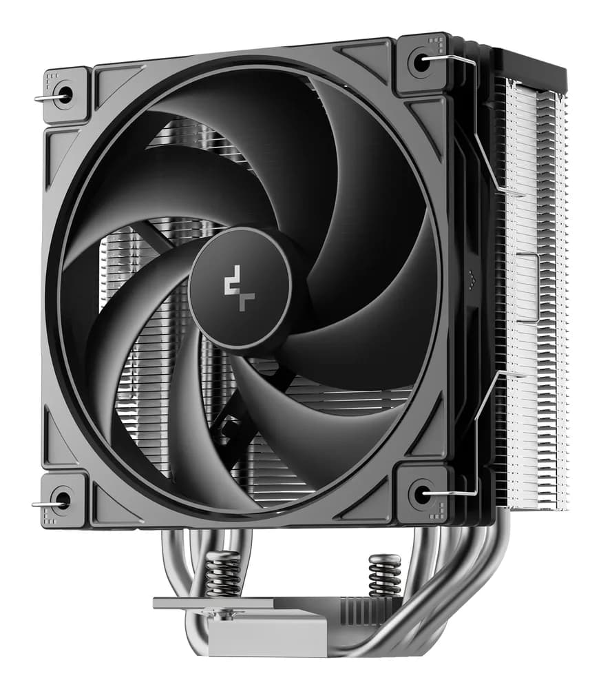 COOLER DeepCool "AG400 G2" skt. Intel si AMD, racire cu aer, vent. 120mm, 500 - 2200 RPM, 4 heatpipies, inaltime 152mm,"R-AG400-BKNPMG2-G" — miniatură