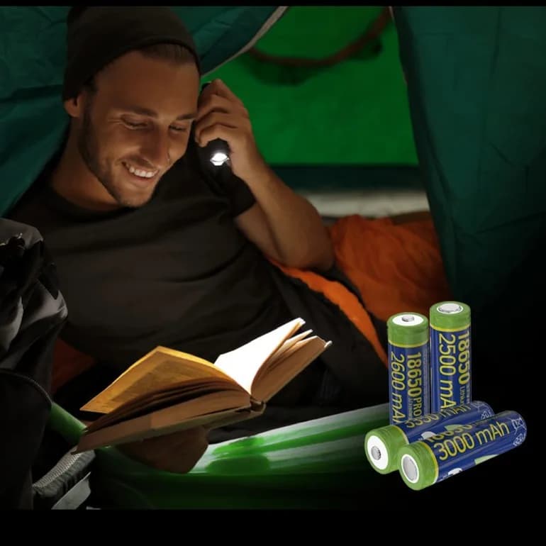 ACUMULATOR GEMBIRD 18650, 3.7V NiMH 3350mAh, 1 buc., dedicate pt. lanterne si creion optic, "EG-BA-18650/3350" — miniatură