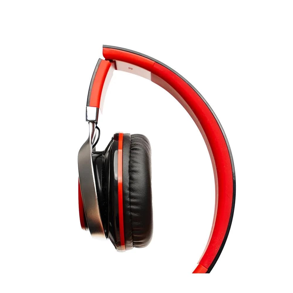 Casti Over-ear Spacer SPHS-SILVER, Wired, Rosu — miniatură