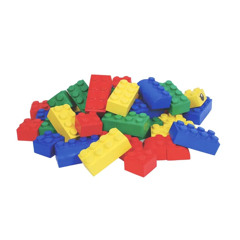 Set de cărămizi mari Wise, culori primare — miniatură