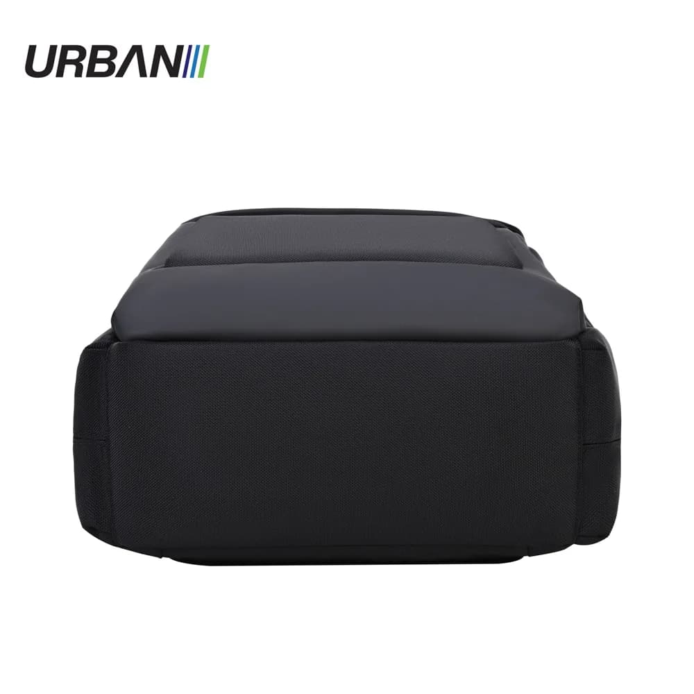Ghiozdan compartiment laptop, URBAN BLACK, 44x31x13 cm - OFFISHOP — miniatură