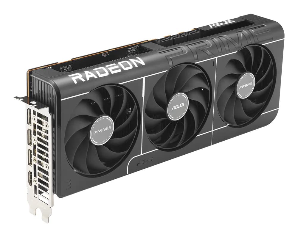 VGA ASUS PRIME RTX 9070 XT OC 16GB "PRIME-RX9070XT-O16G" — miniatură