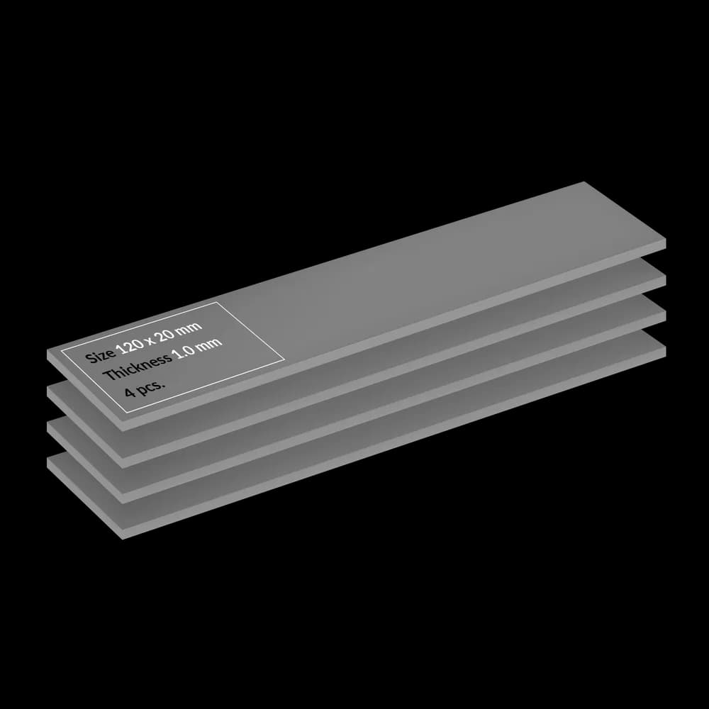Set 4 buc Thermal Pad Arctic "TP-4", 120 x 20 mm 1mm grosime, densitate 3.4 g/cm3,"ACTPD00066A"