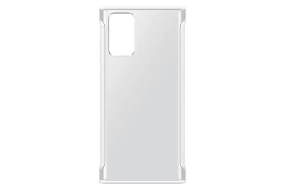 HUSA Smartphone Samsung, pt Galaxy Note 20, tip back cover (protectie spate), policarbonat | poliuretan, ultrasubtire, alb, "EF-GN980CWEGEU" — miniatură