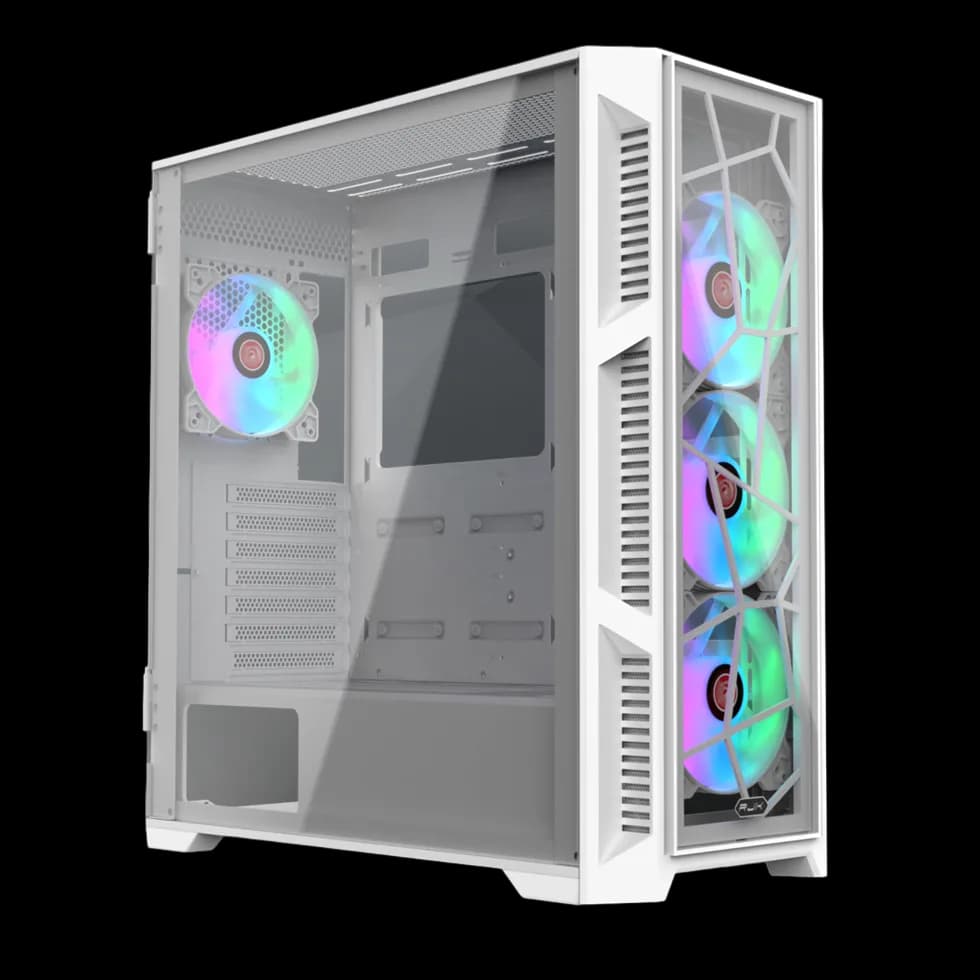 Carcasa RAIJINTEK PONOS ULTRA TG4, ATX, Alb "0R20B00227"