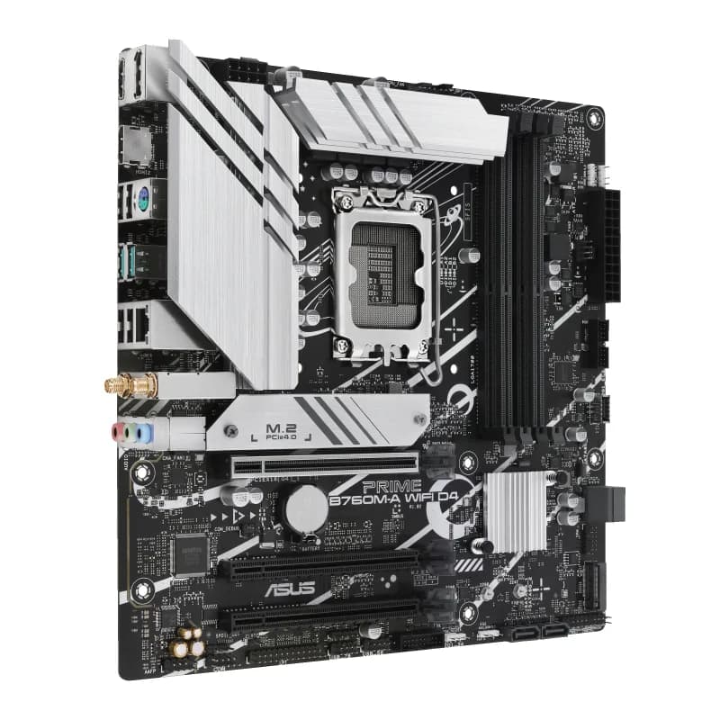 ASUS PRIME B760M-A WIFI D4 LGA1700 4xDDR4 mATX 2xHDMI DP WIFI MB "PRIME B760M-A WIFI D4" — miniatură