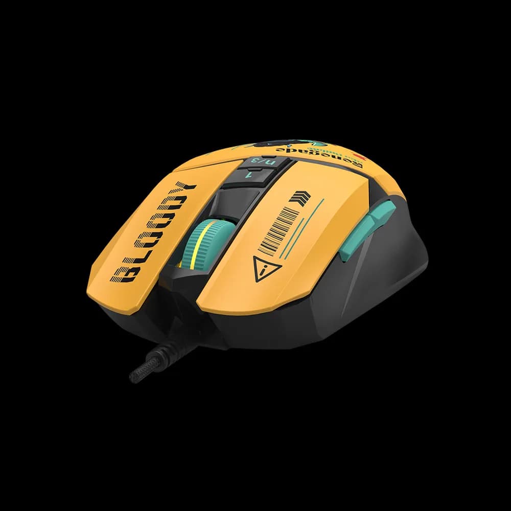 Mouse A4Tech, gaming, Bloody RGB Animation Backlit USB Renegade Sunset, "W63Max Renegade Sunset" 4711421 000529 — miniatură
