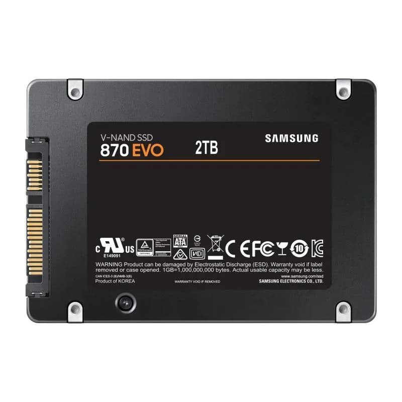 SSD Samsung 870 EVO, 2TB, SATA III — miniatură
