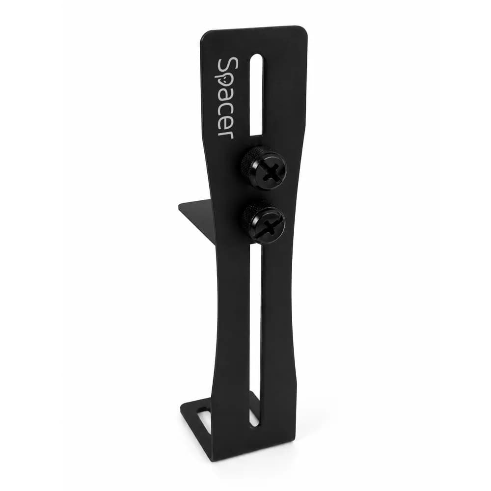 Suport pentru placa video Spacer 12cm, reglarea inaltimii intre 0.6-12.5 cm, fonta rafinata, "SPVS-BK-01"