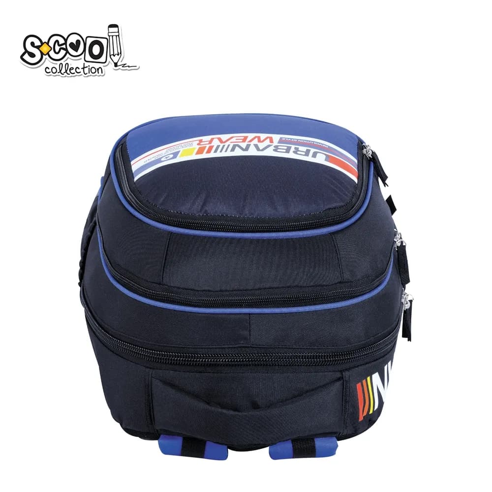 Ghiozdan anatomic light, 41x28x17 cm, URBAN WEAR - S-COOL — miniatură
